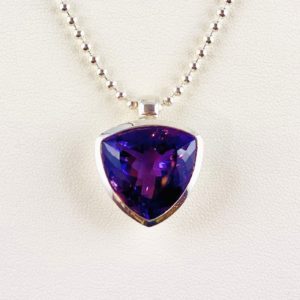 Edelsteinanhänger Amethyst Anhänger, Uruguay