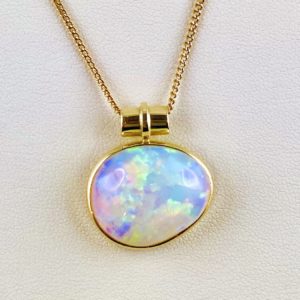 Edelsteinanhänger Edelopal, Opal Anhänger