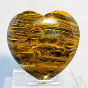 Herz, Handschmeichler, Tigerauge, Südafrika