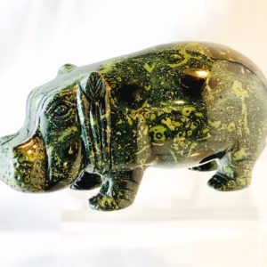 Nilpferd, Hippo, Steinfigur
