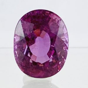 Turmalin, Siberit, 22.7ct lila