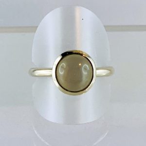 Edelsteinring Mondsteinring, Silber,