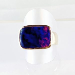Edelsteinring Sugelith Ring Silber