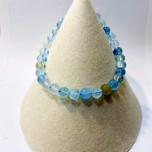 Aquamarin-Beryllkette, Edelsteinkette
