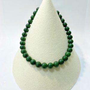 feine Jade Edelsteinkette