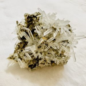 Bergkristall Brasilien, feine Nadeln